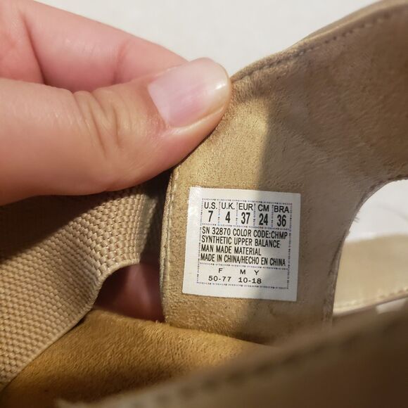 BOBS SKECHERS DESERT SANDALS JUTE WEDGE 7 COMFORT Brown - Picture 7 of 7